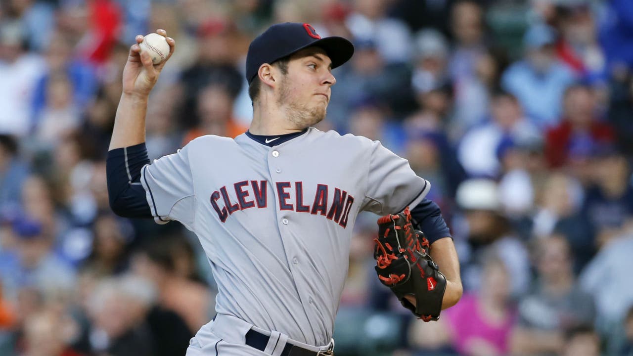 Santana drives in four as Indians blank Cubs 6-0